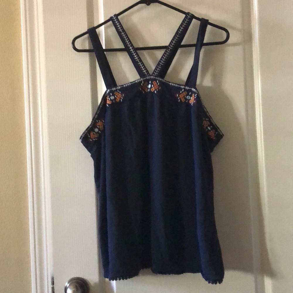 Xhilaration blue top